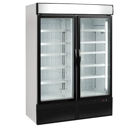 Congélateurs verticaux de vitrine