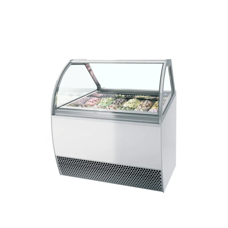 Vitrine ventilée pour glace en bac