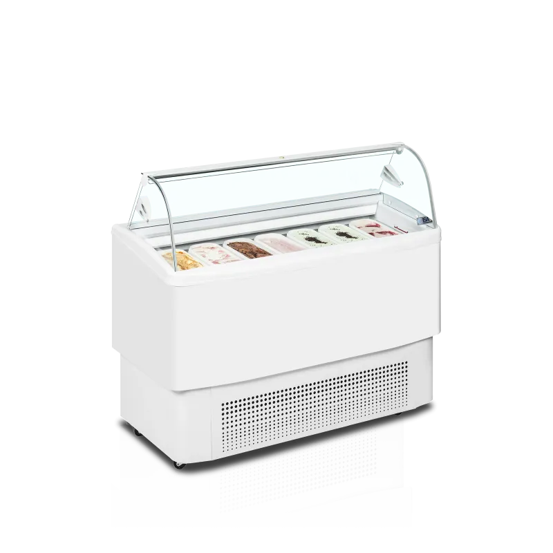 Vitrine ventilée pour glace en bac