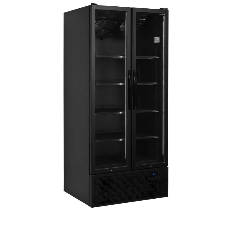 Vitrine réfrigérée noire