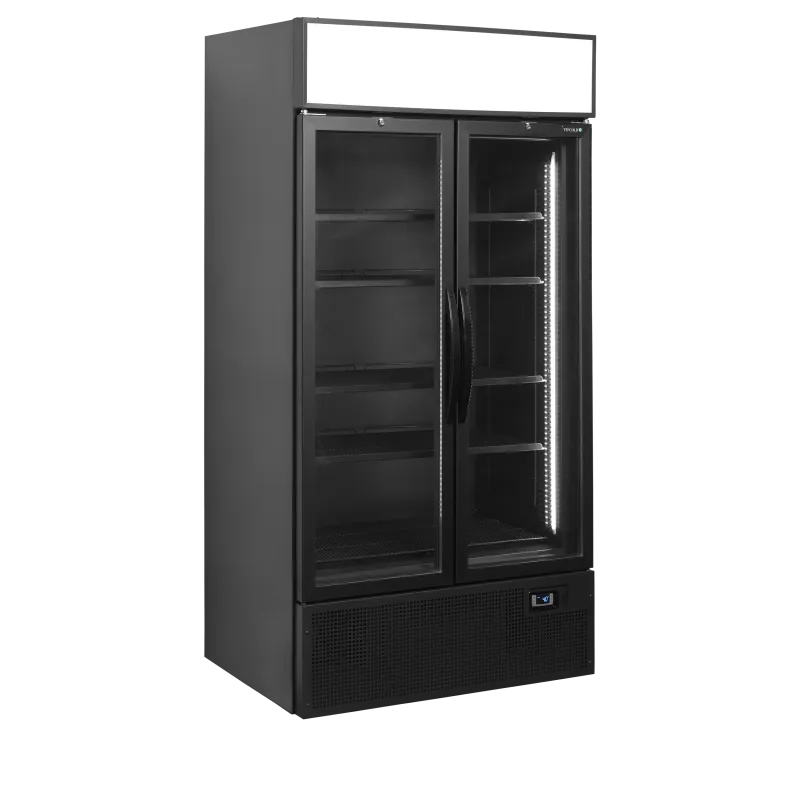 Vitrine réfrigérée noire