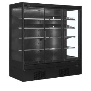 Vitrine réfrigérée pour supermarché à froid positif