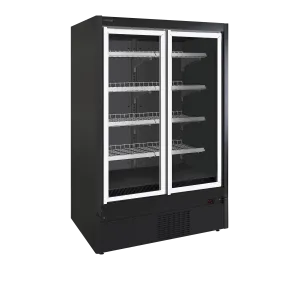 Vitrine réfrigérée pour supermarché à froid négatif