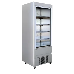 Vitrine réfrigérée inox