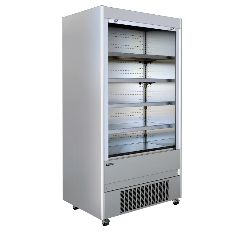 Vitrine réfrigérée inox