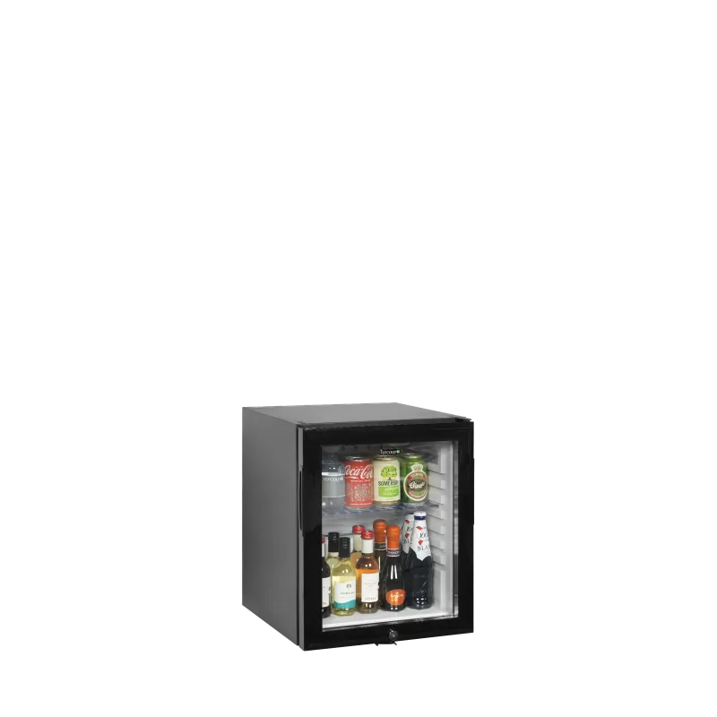 Réfrigérateur minibar à porte vitrée