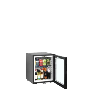 Réfrigérateur minibar à porte vitrée