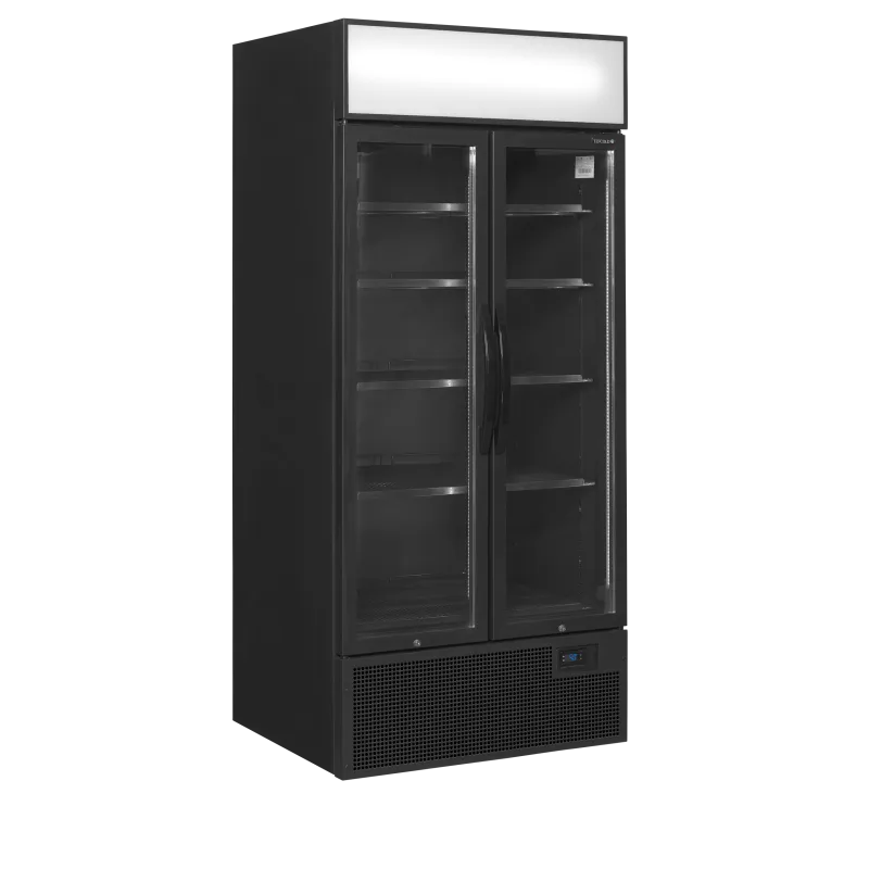 Vitrine réfrigérée noire