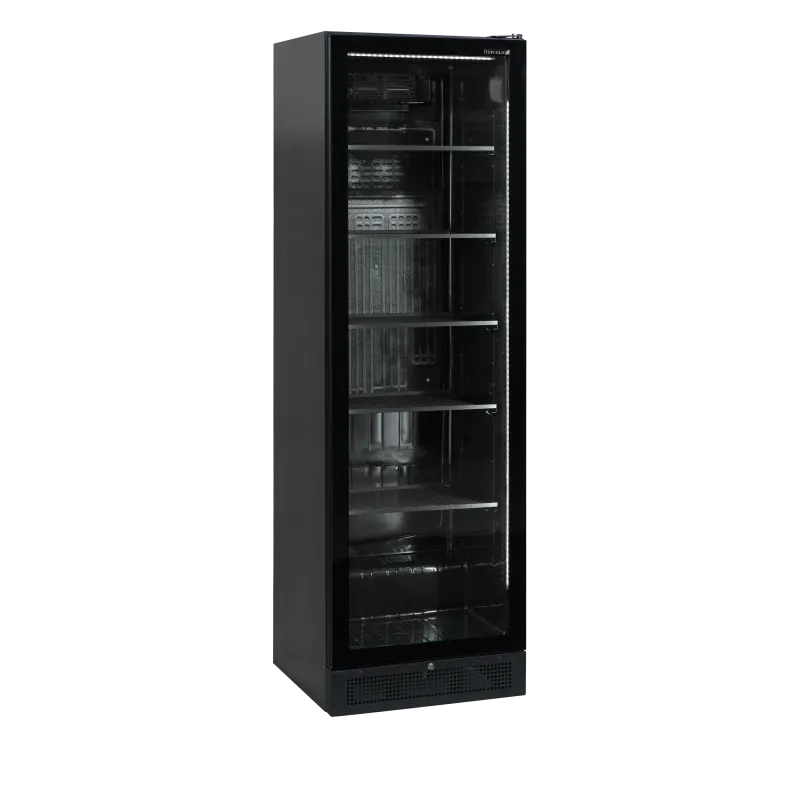 Vitrine réfrigérée noire