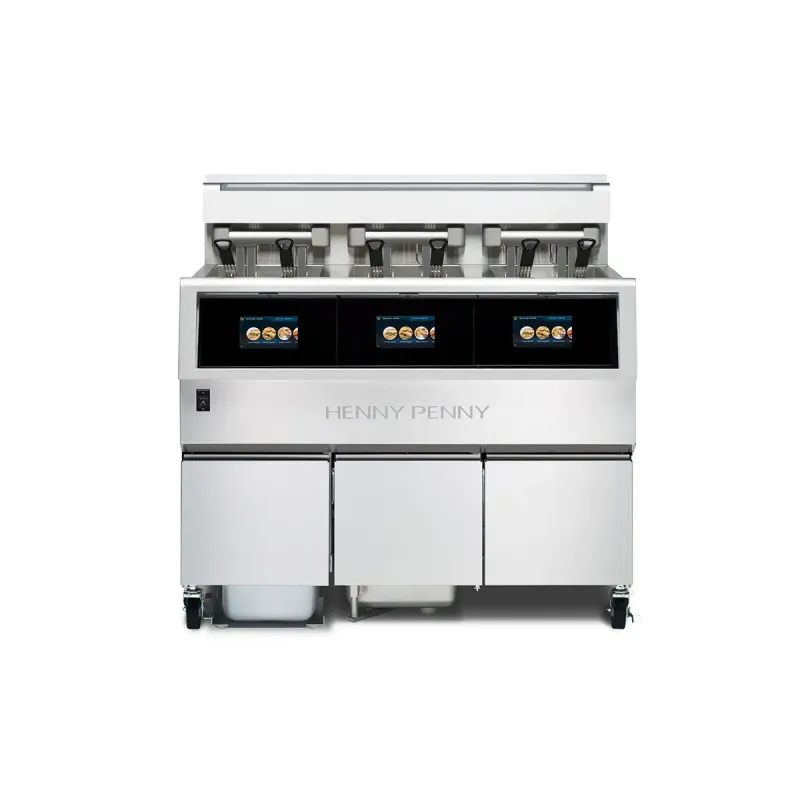 Friteuse à haut rendement électrique série F5 - 3 cuves