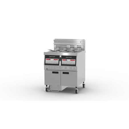 Friteuse à haut rendement électrique série GVE - 2 cuves