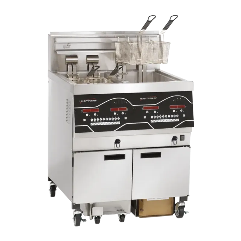 Friteuse à haut rendement électrique série évolution élite - 2 cuves