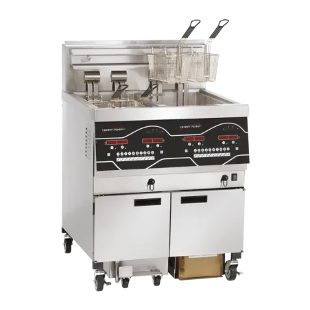 Friteuse à haut rendement électrique série évolution élite - 2 cuves