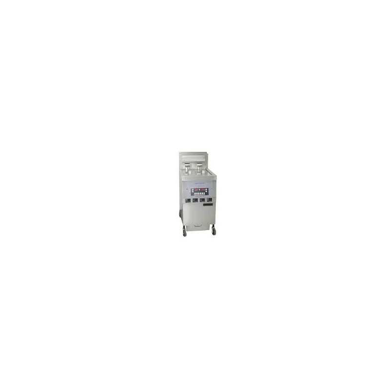 Friteuse à haut rendement électrique 2 cuves split avec filtration OFE142