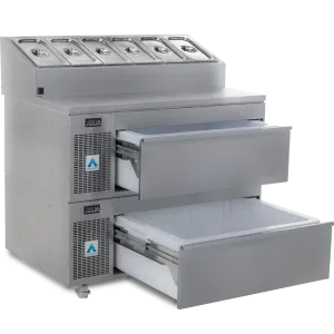 Unité modulaire saladette