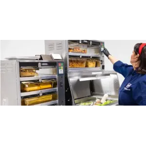 Armoire de maintien au chaud RFHU23 Flexible 2 niveaux BAC 6,5 CM