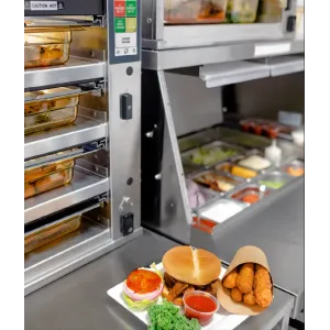 Armoire de maintien au chaud RFHU42 Flexible 4 niveaux BAC 6,5 CM