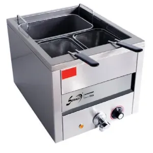 Cuiseur à pâtes + 1 panier large + 2 paniers - Cuve de 15 litres - 21202 + PAN01