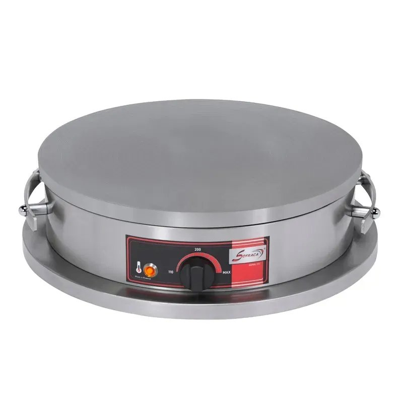 Crêpière électrique foraine professionnelle à usage intensif - Diamètre 40 cm - CR1RE40