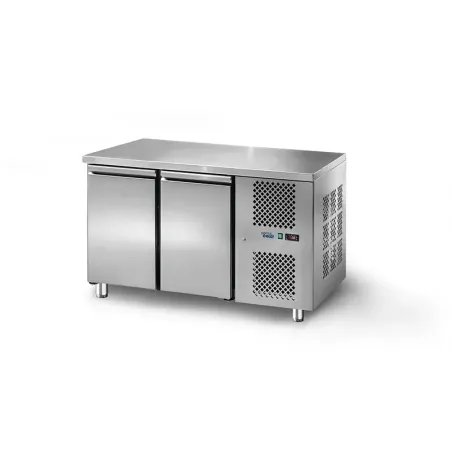 SOFRACOLD - Table GN 1/1 positive sans dosseret - Prof. 700 - 2 portes - 210 L - TRG2PSD