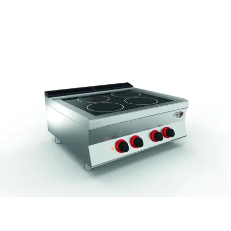 SOFRACHEF - Top vitrocéramique 4 zones de chauffe - 7STVC4E