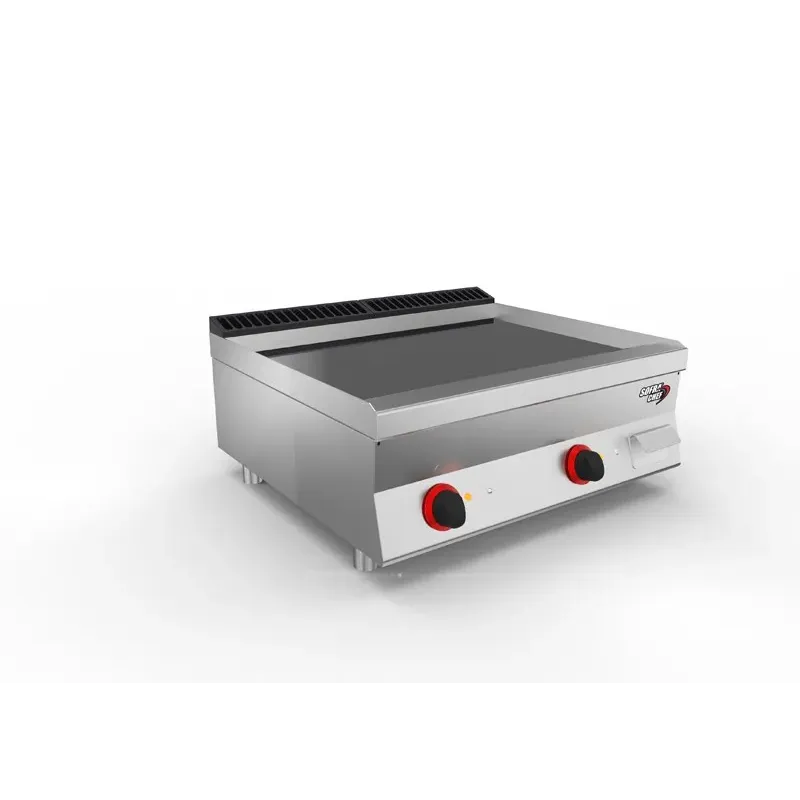 SOFRACHEF - Top plancha électrique - L 800 mm - Chrome lisse  - 7STP8CLE
