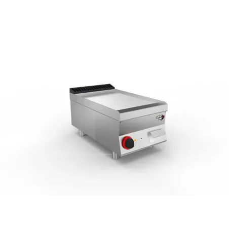 SOFRACHEF - Top plancha électrique - L 400 mm - AISI 430 rainurée - 7STP4ARE