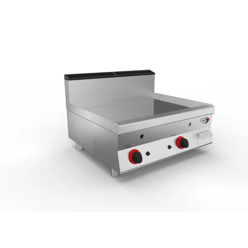 SOFRACHEF - Top plancha gaz - L 800 mm - Chrome lisse  - 7STP8CLG