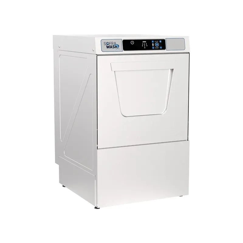 SOFRAWASH - Lave verres avec pompe de vidange - Panier 400 x 400 mm - SW40P