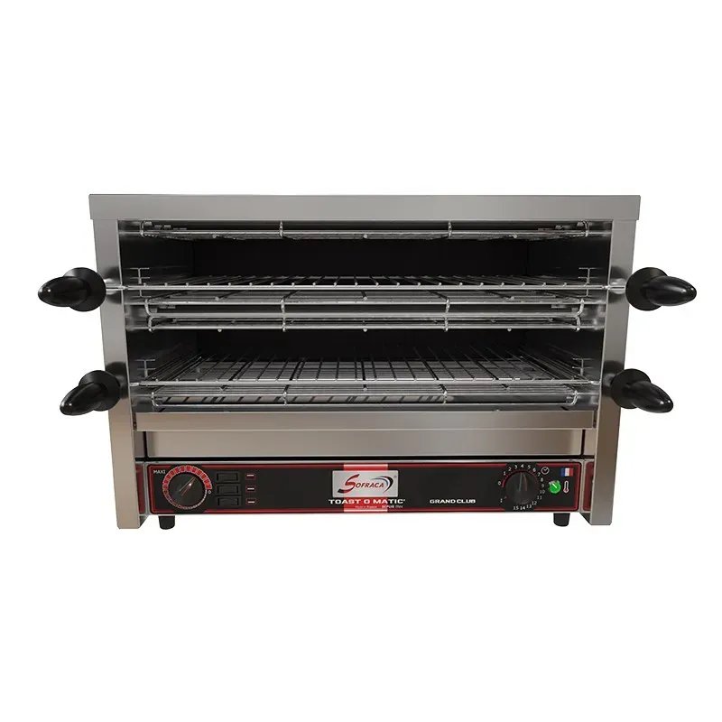 Toaster multifonctions avec régulateur - Grand Club - 2 étages - 400 V - 11574R-2