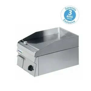 Tecnoinox - Plaque lisse simple électrique - 346 x 520 mm - Gamme 600 - FTL35E60