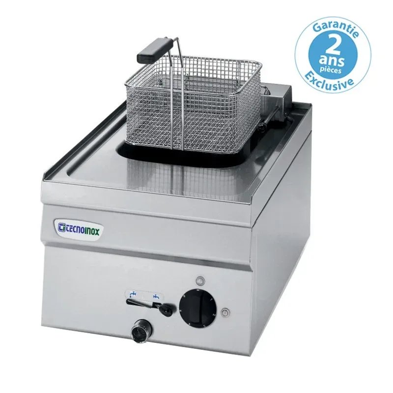 Tecnoinox - Friteuse gaz à poser - 8 litres - Gamme 600 - FR35GG6
