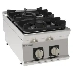Tecnoinox - Plaque de cuisson - Top 2 feux vifs gaz - Gamme 700 - PCG4G7