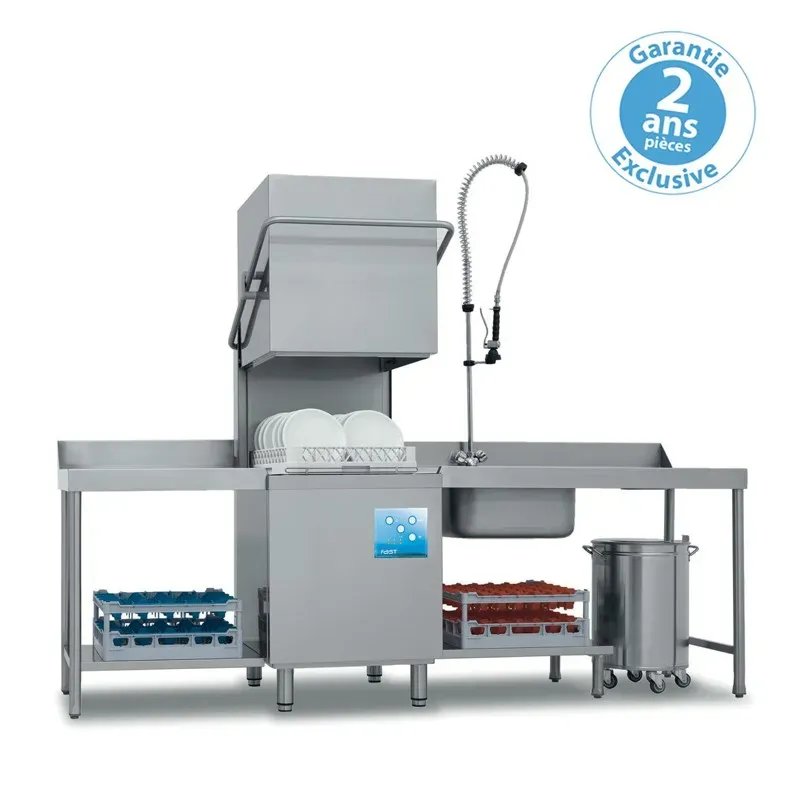 Elettrobar - FAST - Lave-vaisselle à capot - Panier 500 x 500 mm - FAST170V1