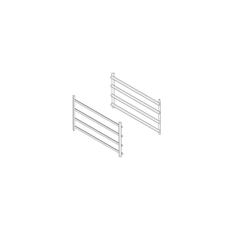Tecnoinox - Jeu de glissières pour placard largeur 400 mm sauf pour les fourneaux - 399502