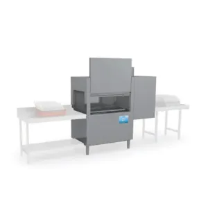 Elettrobar - Tunnel avec sortie à droite - Panier 500 x 500 mm - Série NIAGARA 4111 - NIAG4111D