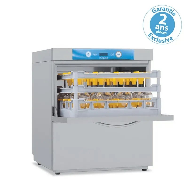 Elettrobar - Lave-verres/vaisselle commutable en 230 v - Panier 500 x 500 mm - NIAG251MV1