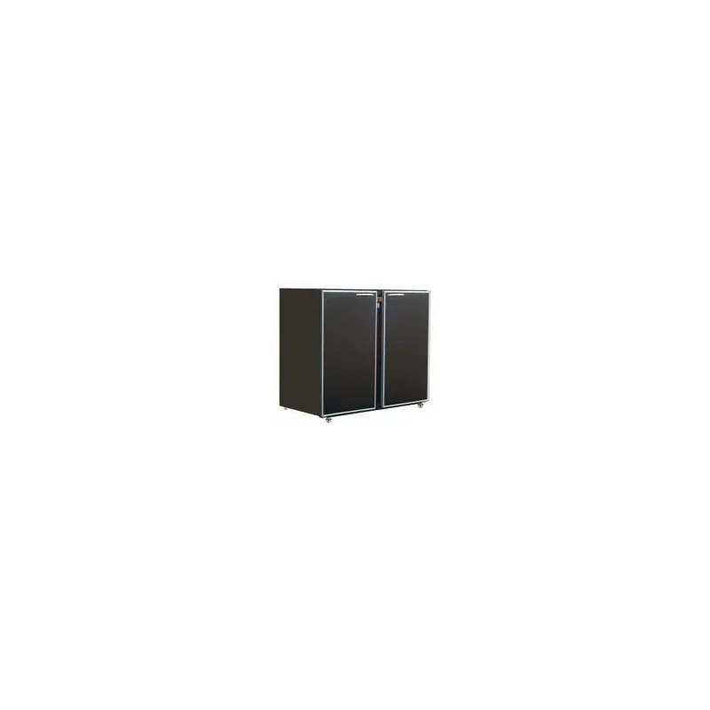 Unifrigor - Arrière-bar Skinplate - Série CLASSIC - Sans groupe - 2 moyennes portes pleines - 380 litres - U72MSSG