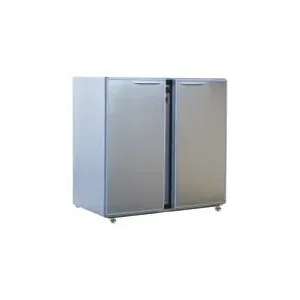 Unifrigor - Arrière-bar Inox - Série CLASSIC - Sans groupe - 2 moyennes portes pleines - 380 litres - U72MISG