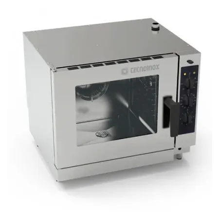 Tecnoinox - Four pâtissier gaz à injection directe avec commandes mécaniques - 10 kW - Gamme TECNOBAKE - FMPI5GM