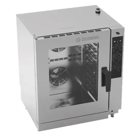 Tecnoinox - Four mixte électrique à injection directe avec commandes mécaniques - 16,5 kW - Gamme TECNODUAL - FMDI10EM