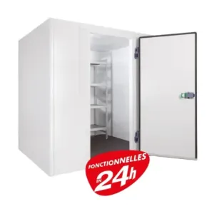 Furnotel - Chambre froide négative 1700 X 2460 mm + Groupe Frigo + Rayonnages - CN114