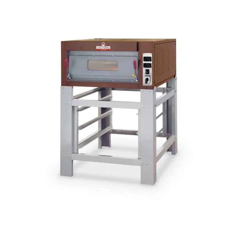 Italforni - Four à pizza - Série TK - 1 chambre - 6 pizzas - Commandes digitales - TK1BD
