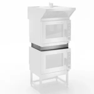 Tecnoinox - Kit de superposition pour four 2 x 5 niveaux - KSF5566