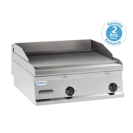 Tecnoinox - Plaque rainurée double - 748 x 564 mm - Gamme 700 - FTRR8G7