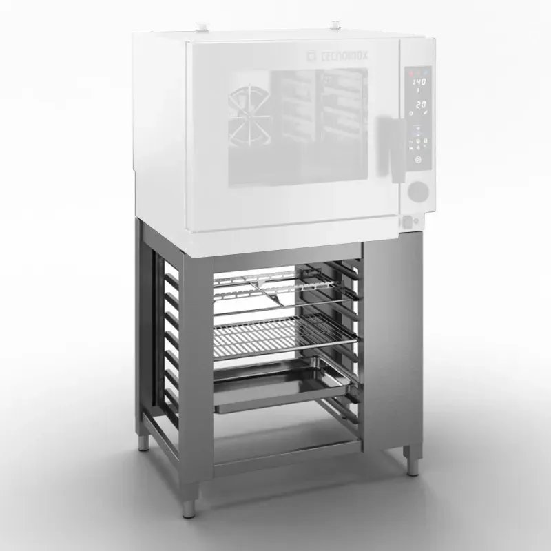 Tecnoinox - Support four avec glissière 6 et 10 niveaux - SFGLT610