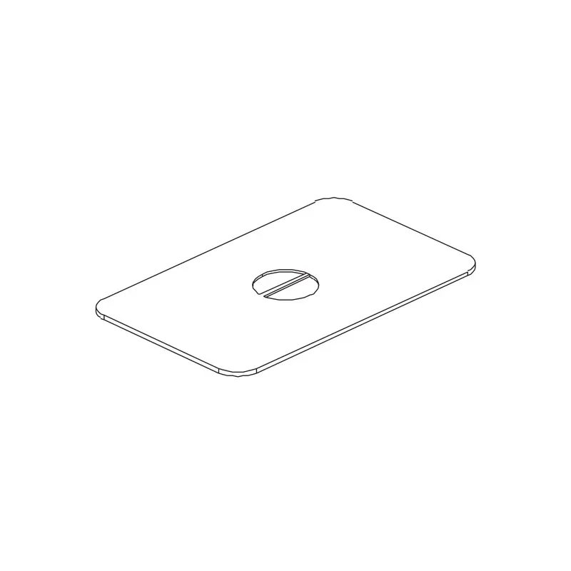 Couvercle inox pour bac GN 1/1 - ILSA - CIX11