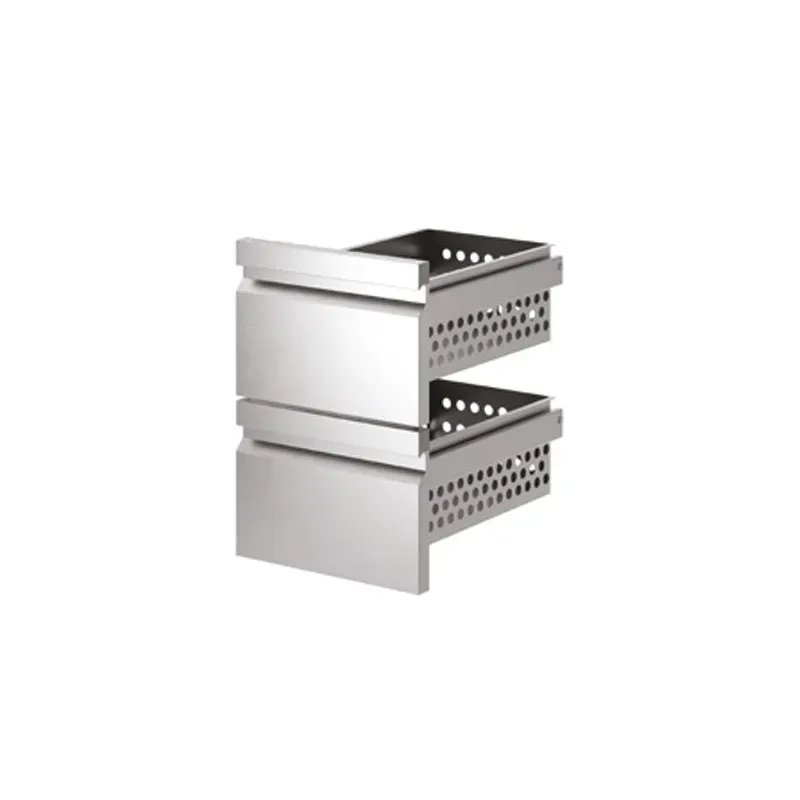 Kit 2x1/2 tiroirs  pour table positive option - ILSA - K2TSO