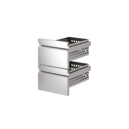 Kit 2x1/2 tiroirs  pour table positive option - ILSA - K2TSO