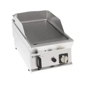 Élément top plaque à snacker rainurée gaz - 1 zone - Tecnoinox - FTR4G71